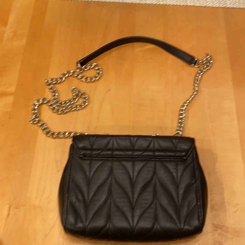 Kate spade black leather crossbody new - Picture 2 of 4
